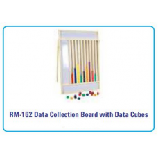 Data collection board with data cubes