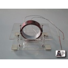 Magnetic field due to circular coil Mounted on an Acrylic table